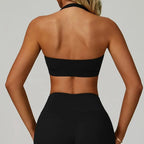 New Sports Bra - Top High Support Open Back Gym Sportswear