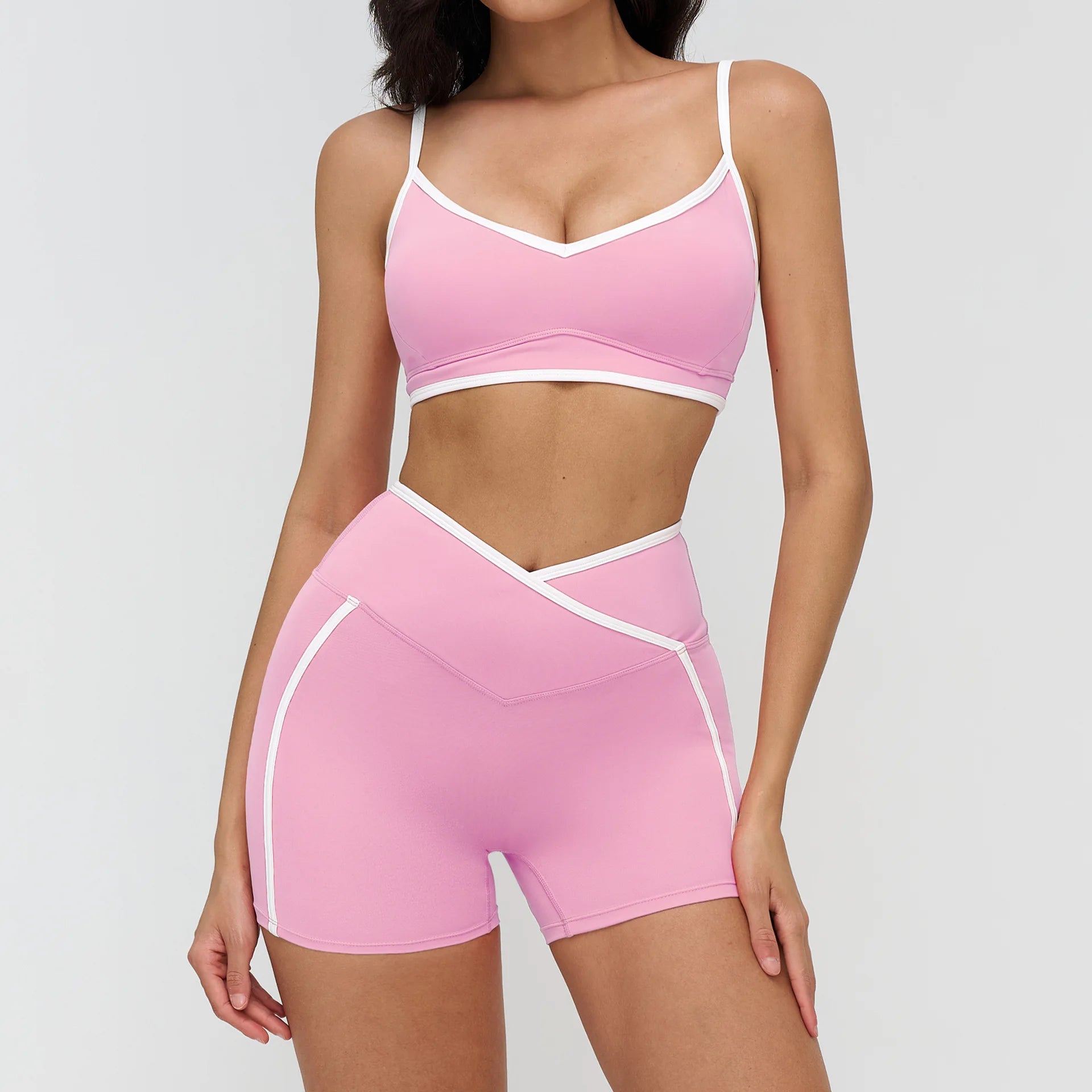 2 Pieces Yoga Set Workout Outfit - Gym Set