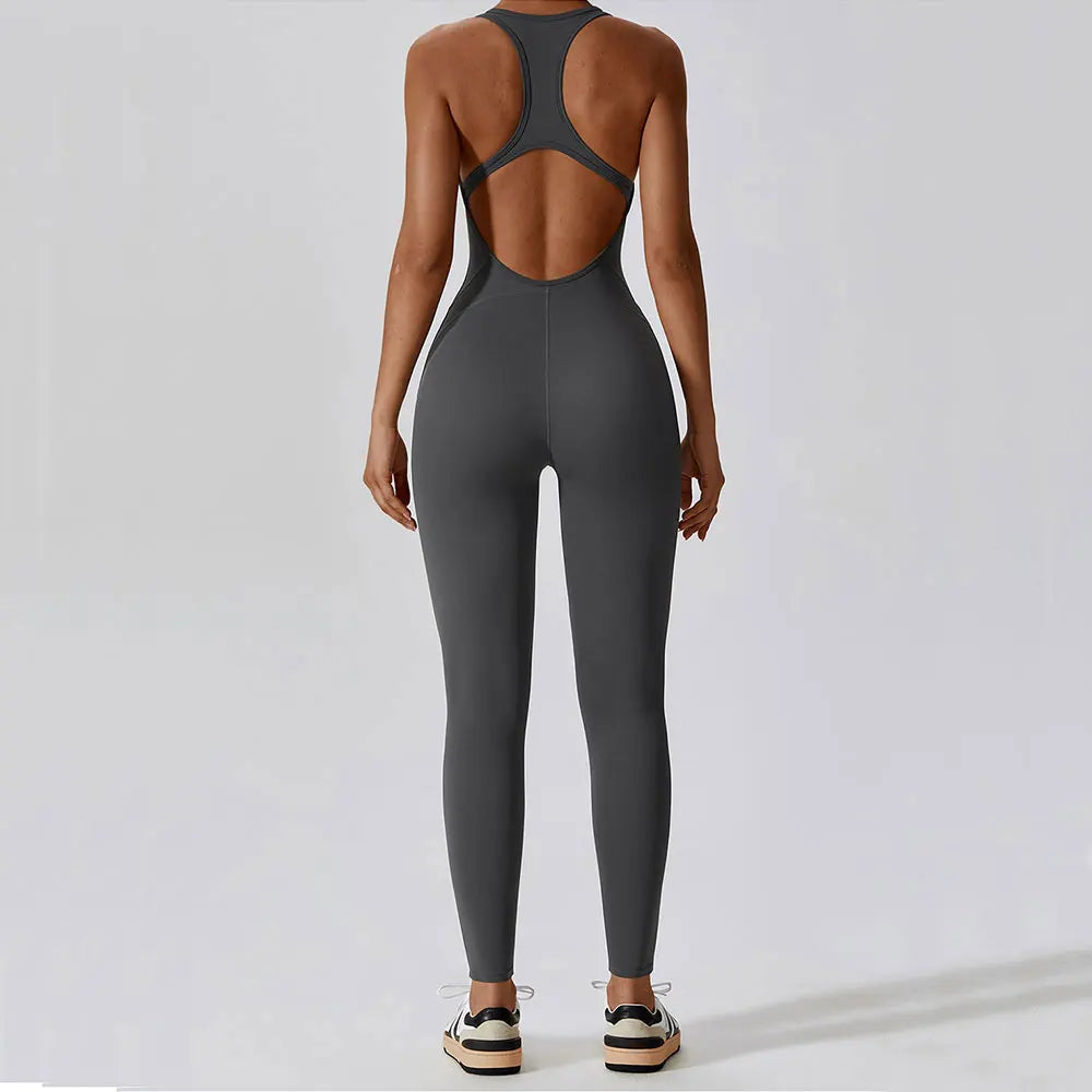 Jumpsuit Sport Overalls - Pilates Outfit