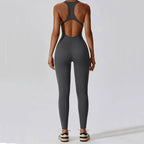 Jumpsuit Sport Overalls - Pilates Outfit