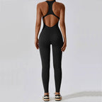 Jumpsuit Sport Overalls - Pilates Outfit