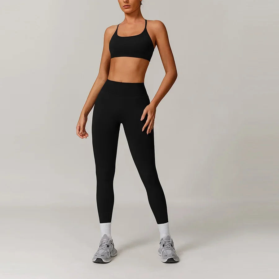 2PCS Yoga Seamless Set