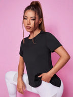 Summer sports T-shirt - Loose breathable quick drying mesh Top