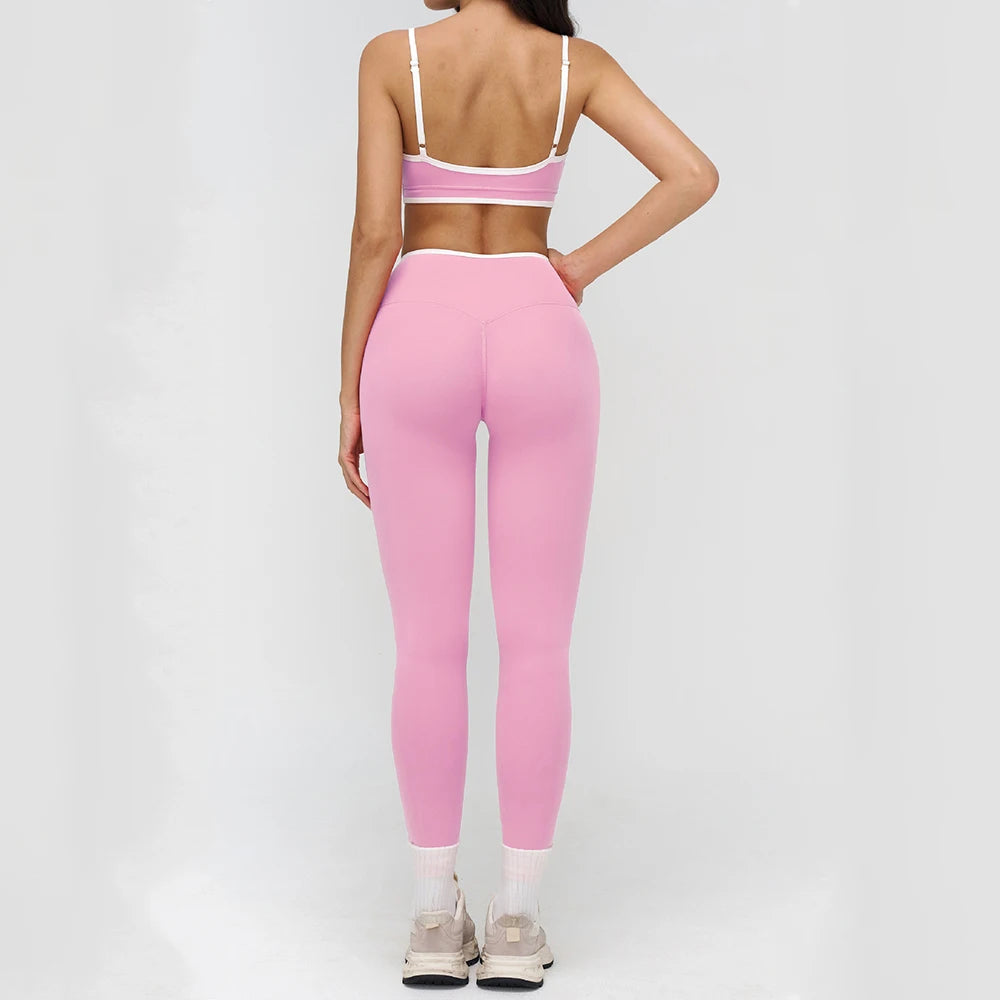 2 Pieces Yoga Set Workout Outfit - Gym Set