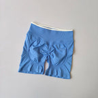 Summer Yoga Shorts High Waist Breathable Fitness Booty-Lifting Sports Running Shorts