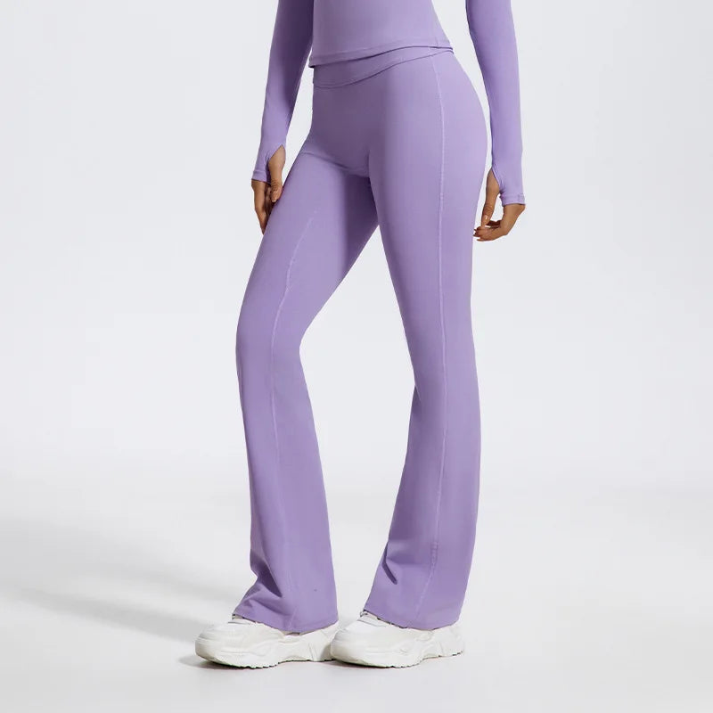 Wide Leg Tight Hip Flared Pants