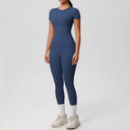 Yoga Suit Leggings Gym Set