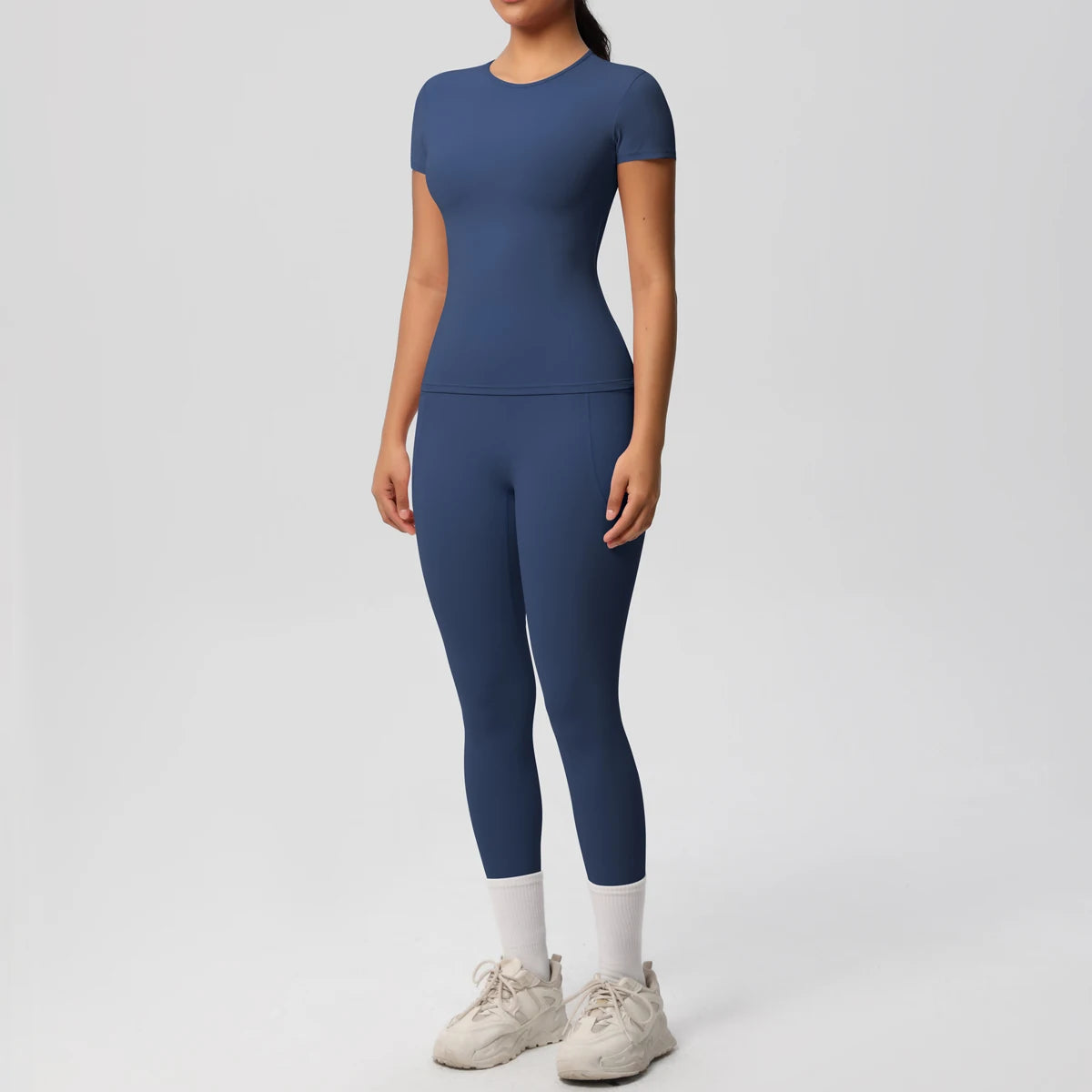 Yoga Suit Leggings Gym Set
