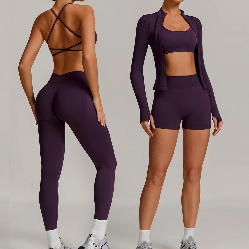 2PCS Yoga Seamless Set