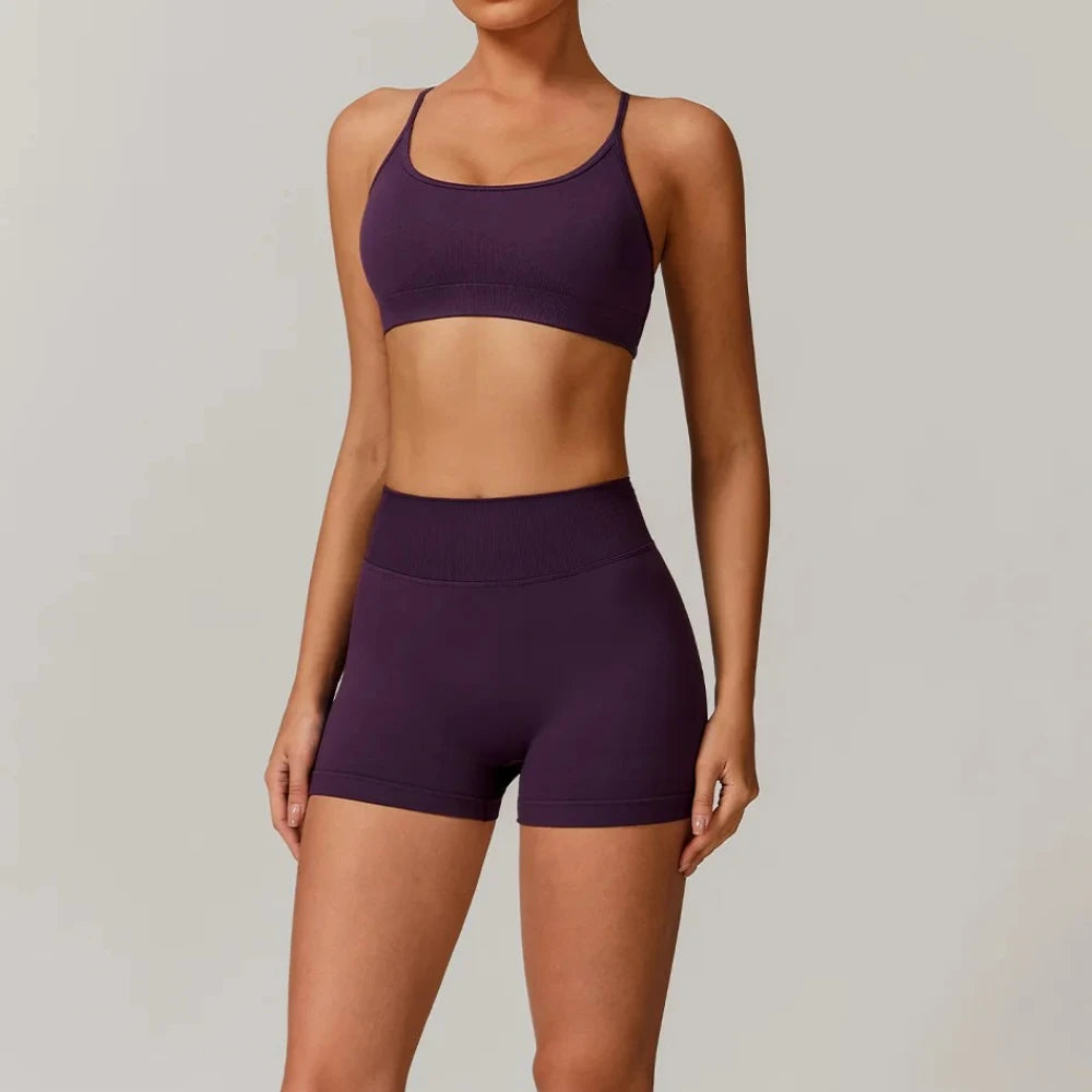 2PCS Yoga Seamless Set