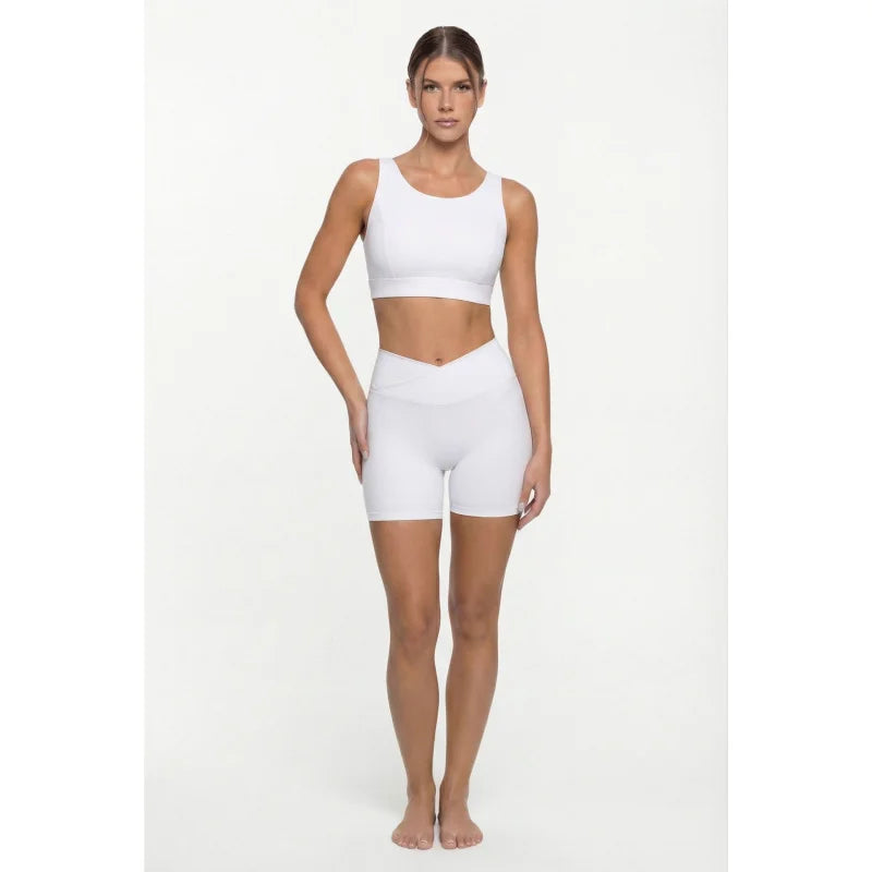 Solid Color Two Piece Gym Set