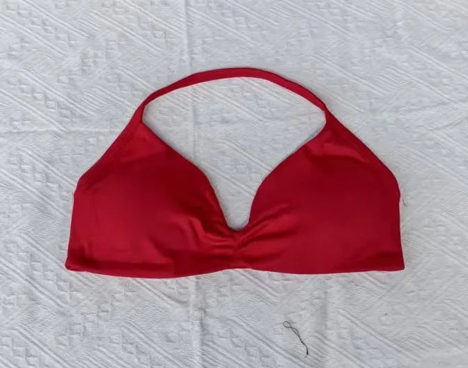 Gym top - weightlifting high support sports bra with shoulder straps