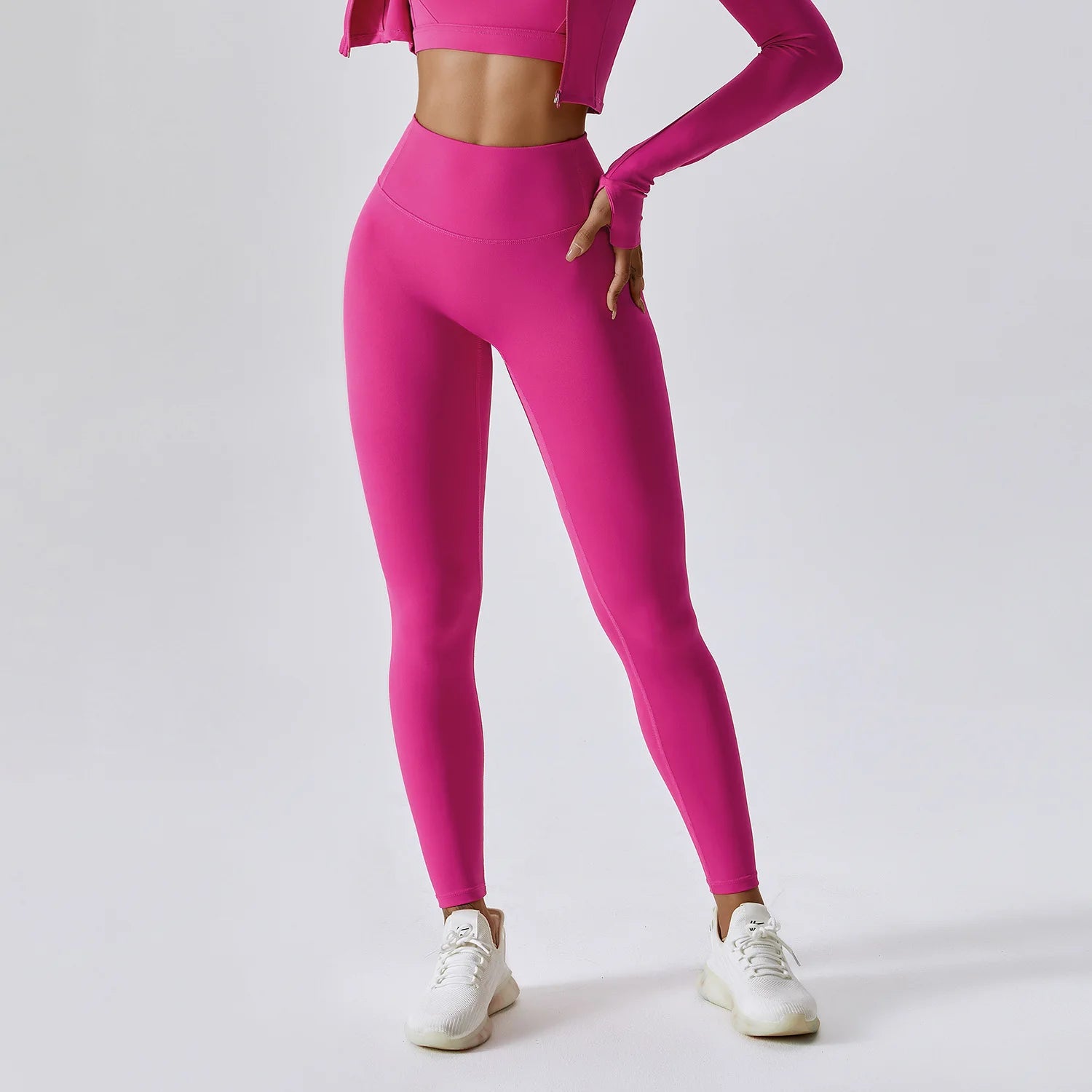 Stretchy High Waist Athletic Fitness Leggings