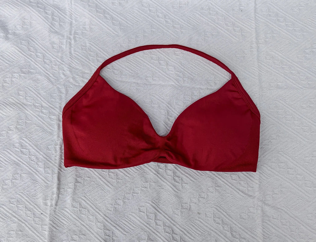 Gym top - weightlifting high support sports bra with shoulder straps