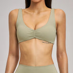 Sports Bra Top - Push Up Fitness Yoga Bra