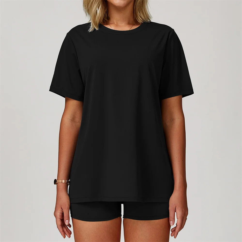 Seamless Sport T Shirt - Active Training Athletic Top