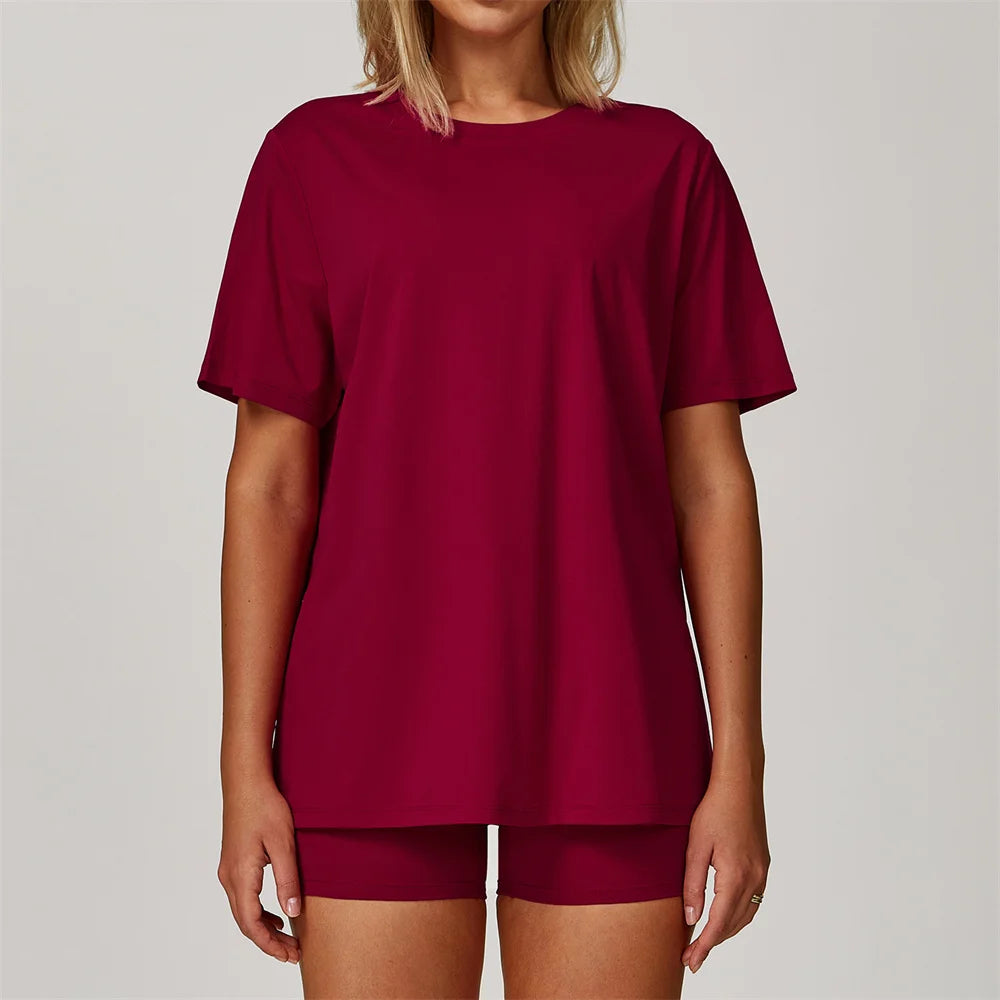 Seamless Sport T Shirt - Active Training Athletic Top