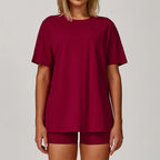 Seamless Sport T Shirt - Active Training Athletic Top