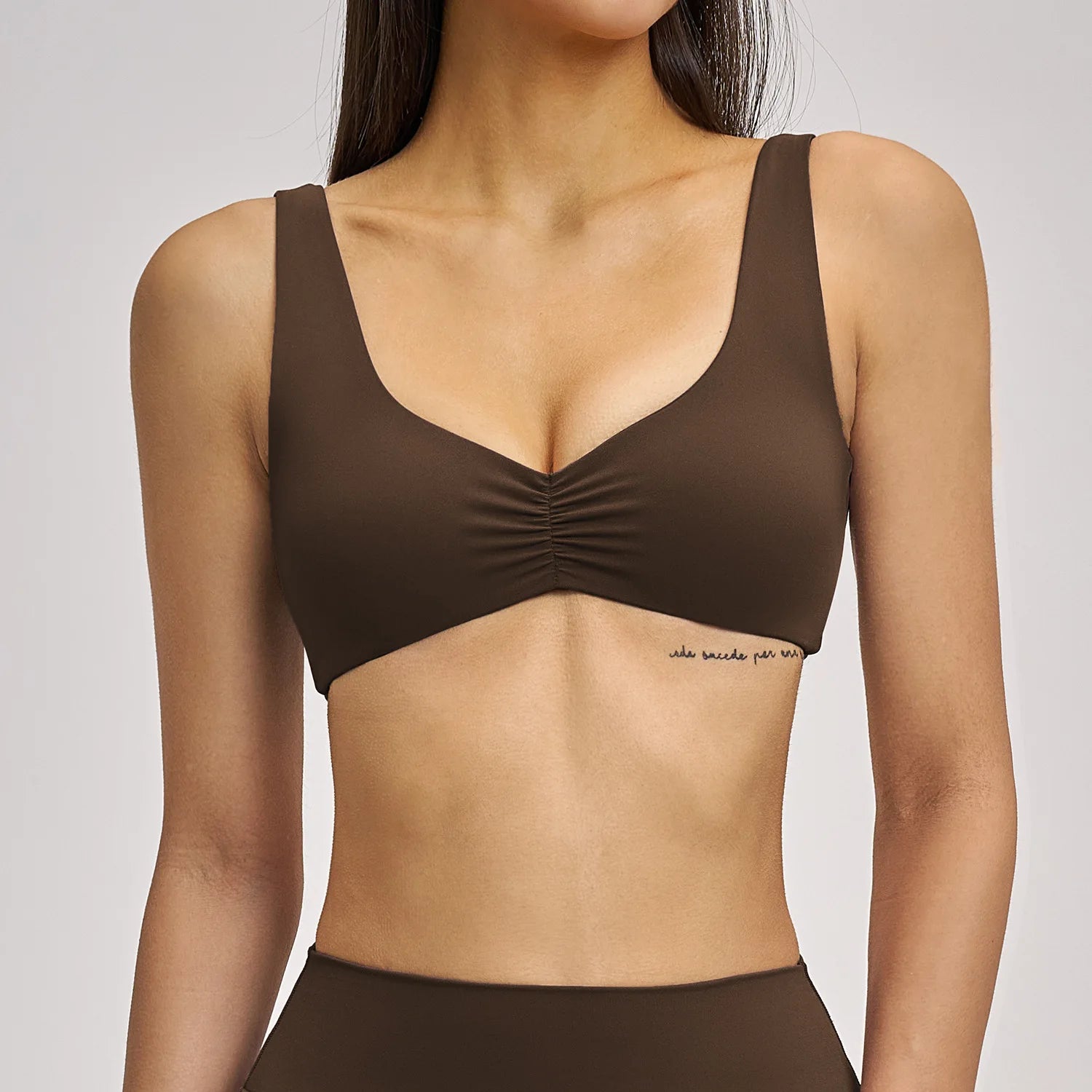 Sports Bra Top - Push Up Fitness Yoga Bra