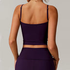 Yoga Vest Fitness Tank Top - Open Back