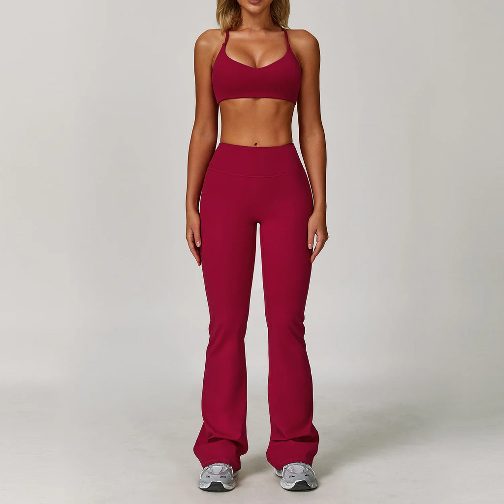 Gym Outfit - Tracksuit 2/3PCS Yoga Suit Sports Set