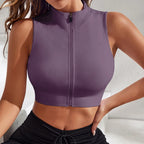 Sporty Sleeveless Top - Gym Tank Top