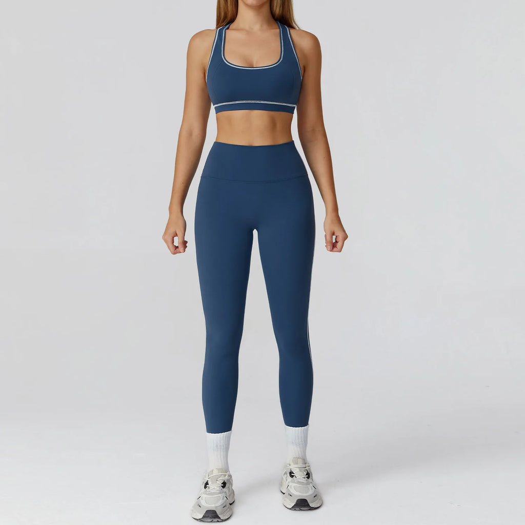 Set 2/3PCS Gym Outfit - Sports Set High Waist Leggings