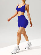 2 pcs/set Sports Bra Shorts Legging Set