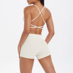 2PCS Halter Yoga Top Set