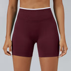 Summer Yoga Shorts High Waist Breathable Fitness Booty-Lifting Sports Running Shorts