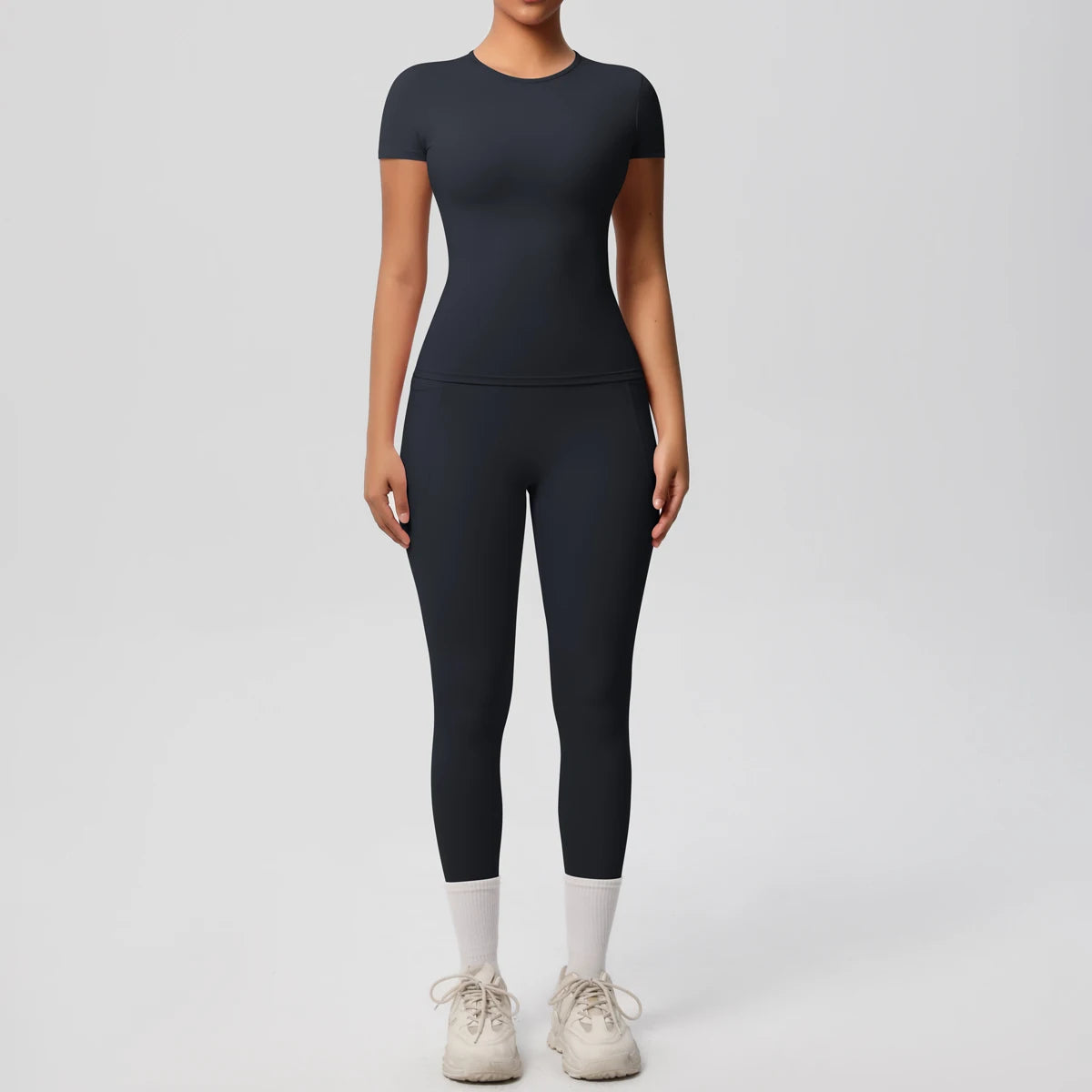 Yoga Suit Leggings Gym Set