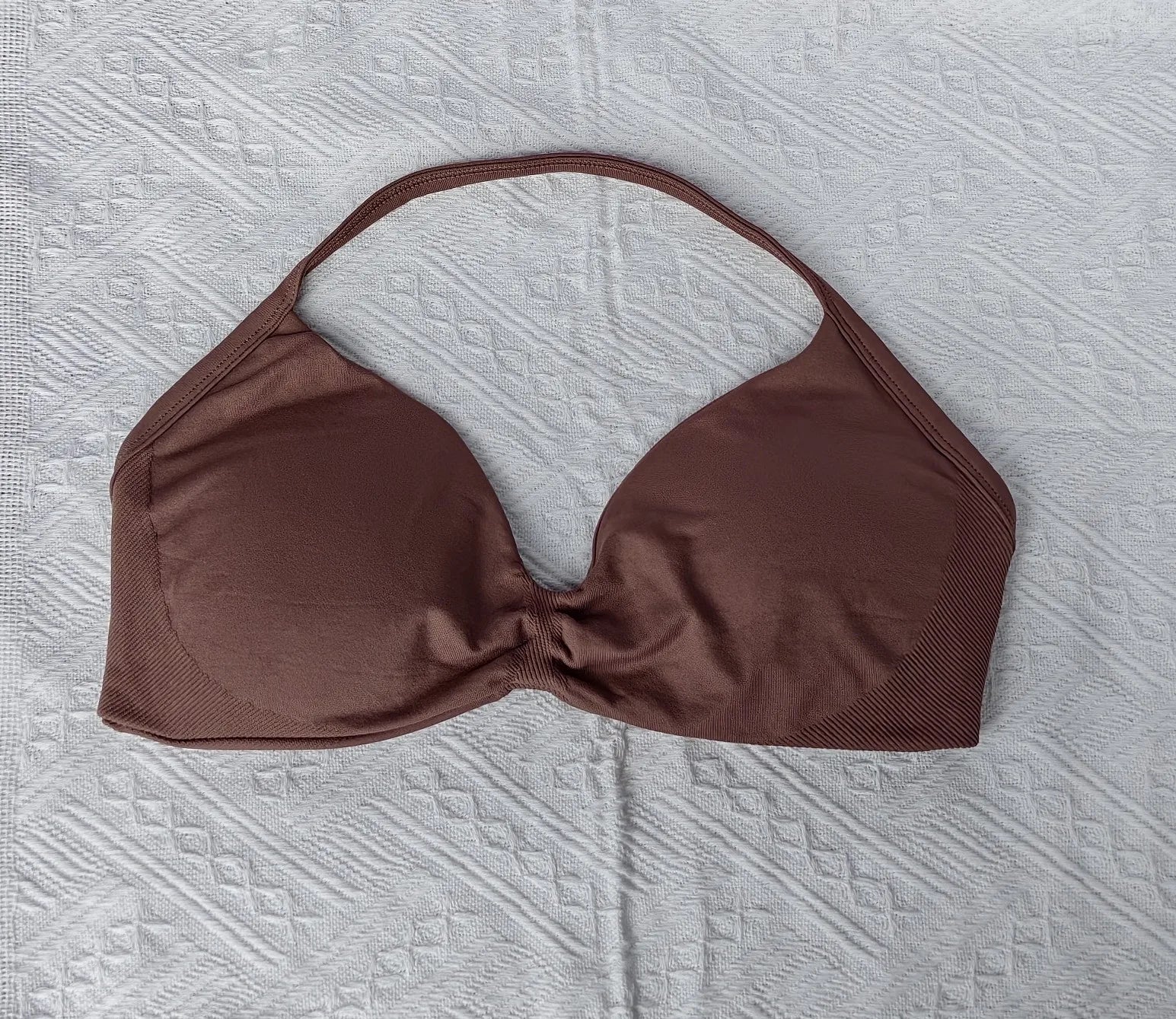 Gym top - weightlifting high support sports bra with shoulder straps