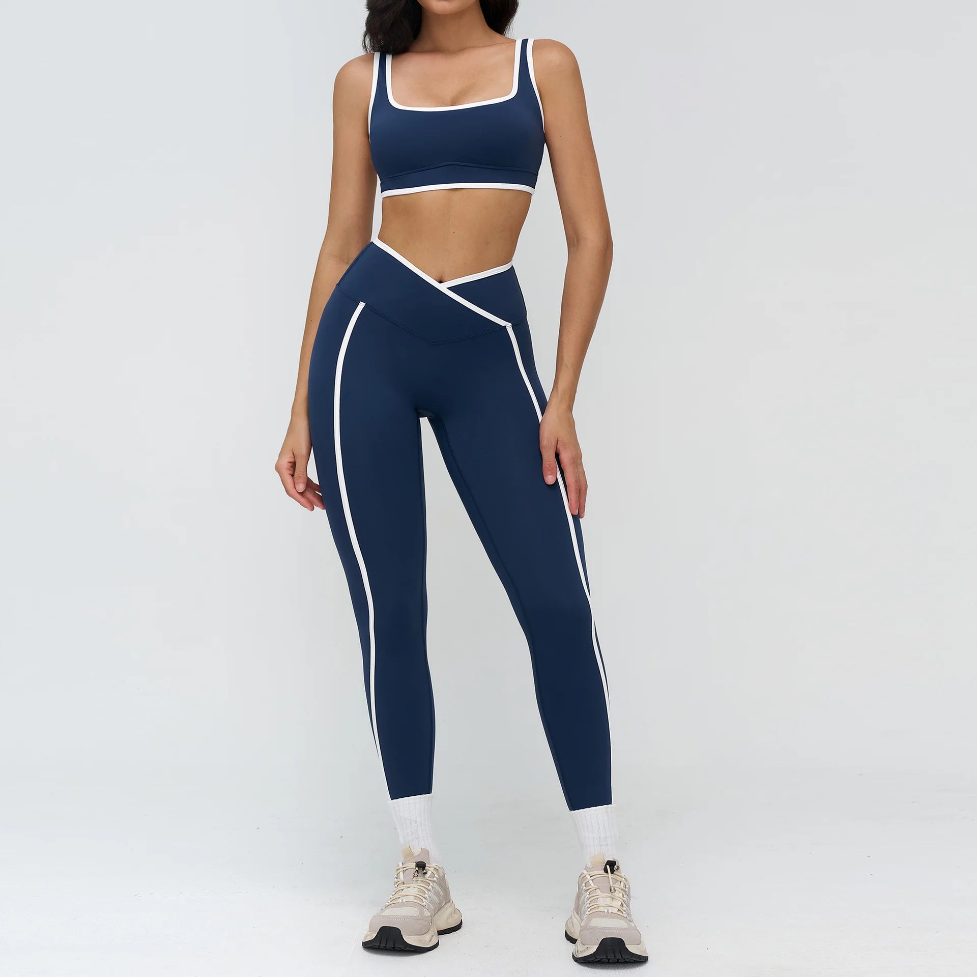 2 Pieces Yoga Set Workout Outfit - Gym Set