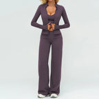 Yoga Tracksuit Set Women 2/3 Piece Workout Outfit Activewear