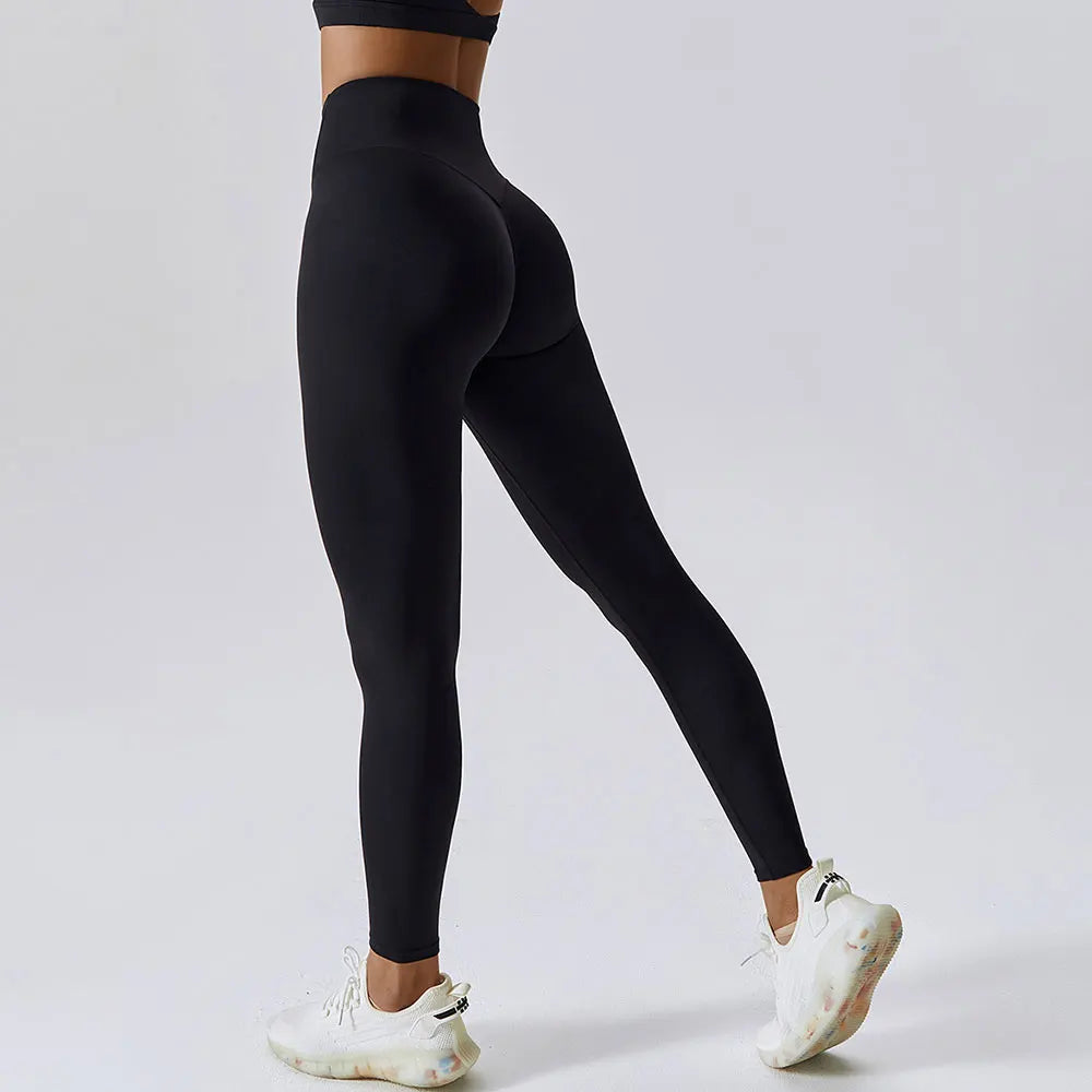 Stretchy High Waist Athletic Fitness Leggings