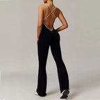 Yoga Set V Back Jumpsuit