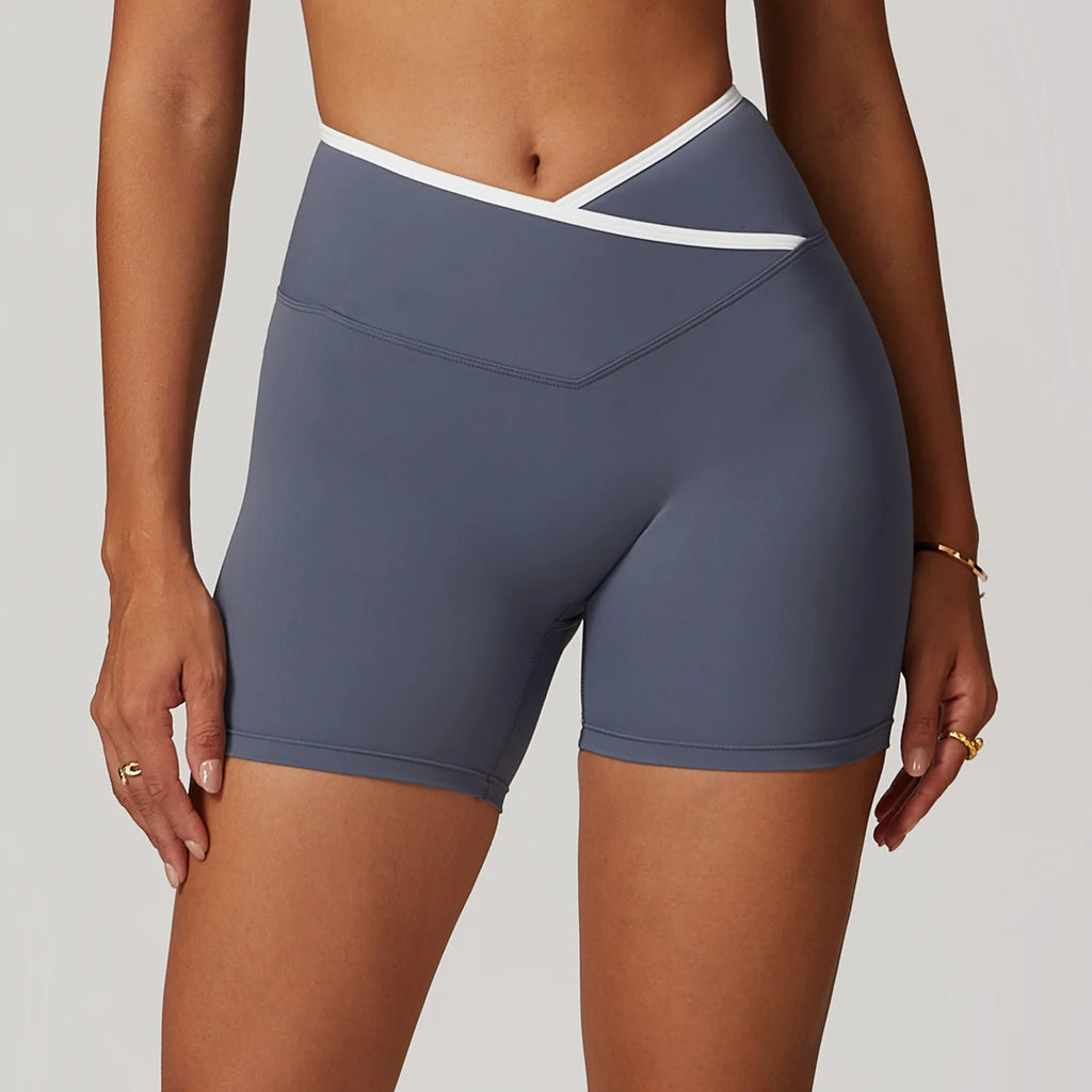 Fitness Shorts V-shaped Waist Running Shorts