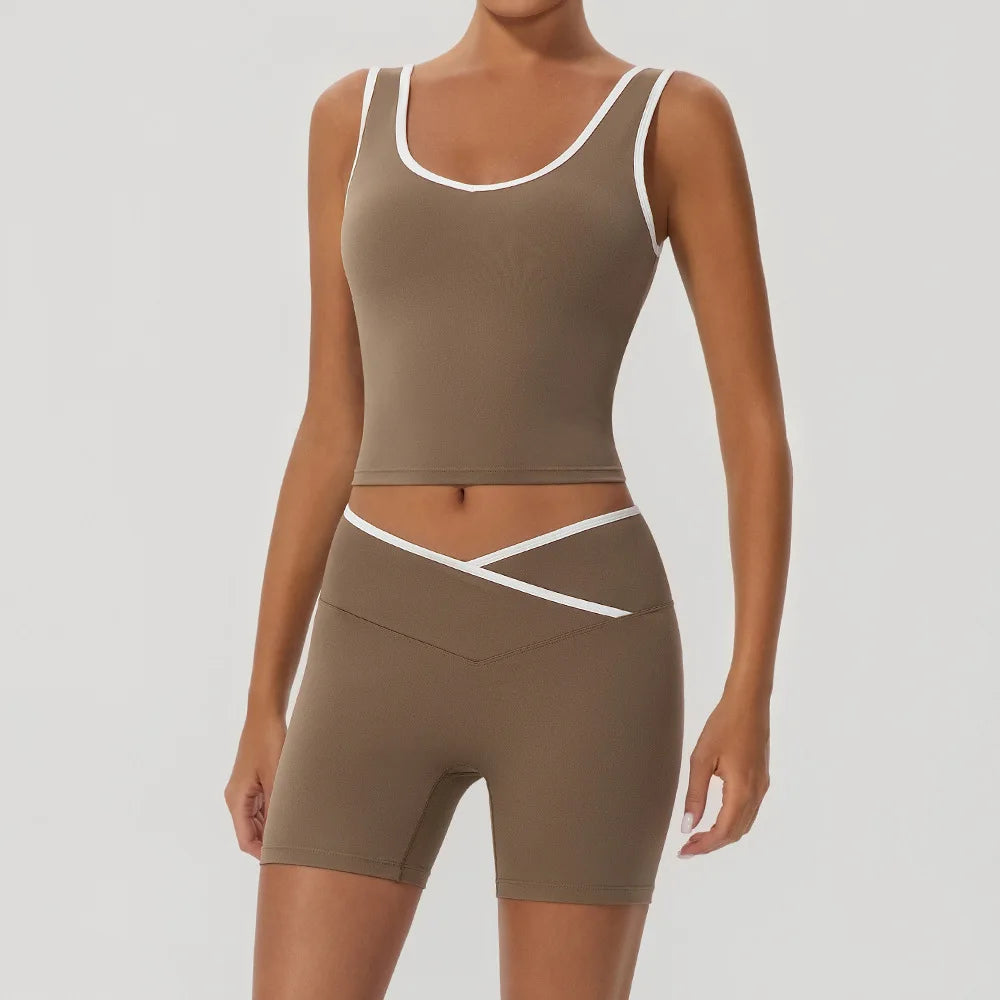 Yoga Suit 2 Piece Workout Sets