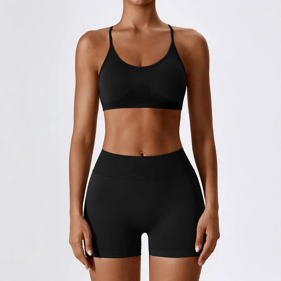 2PCS Yoga Seamless Set