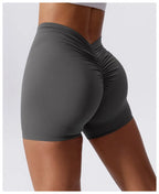 Sexy Stretch Yoga Shorts With Hip Lifting And Abdominal Tightening