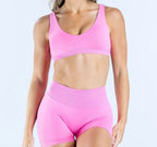Scoop Back Bra Shockproof Training Gym & Running Fitness Breathable Top