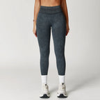 Seamless Yoga Pants High Waist Ribbed Gym Wear - Scrunch Bum Tights