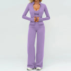 Yoga Tracksuit Set Women 2/3 Piece Workout Outfit Activewear