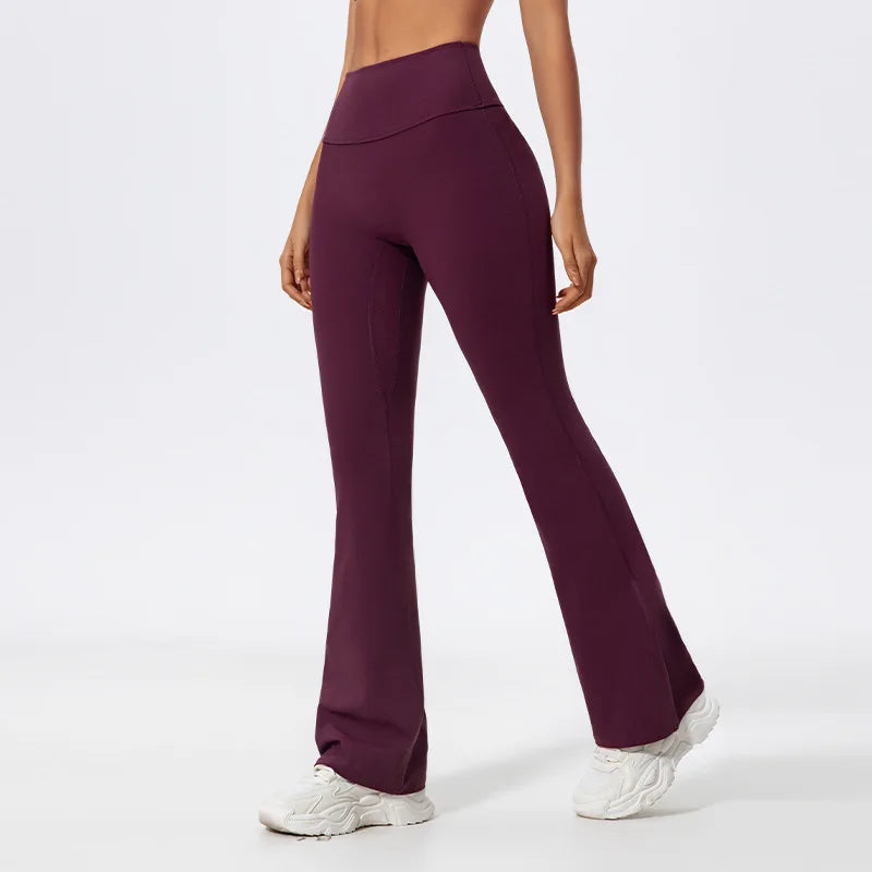 Wide Leg Tight Hip Flared Pants