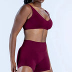 Scoop Back Bra Shockproof Training Gym & Running Fitness Breathable Top