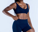 Scoop Back Bra Shockproof Training Gym & Running Fitness Breathable Top