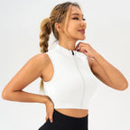 Sporty Sleeveless Top - Gym Tank Top