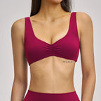 Sports Bra Top - Push Up Fitness Yoga Bra