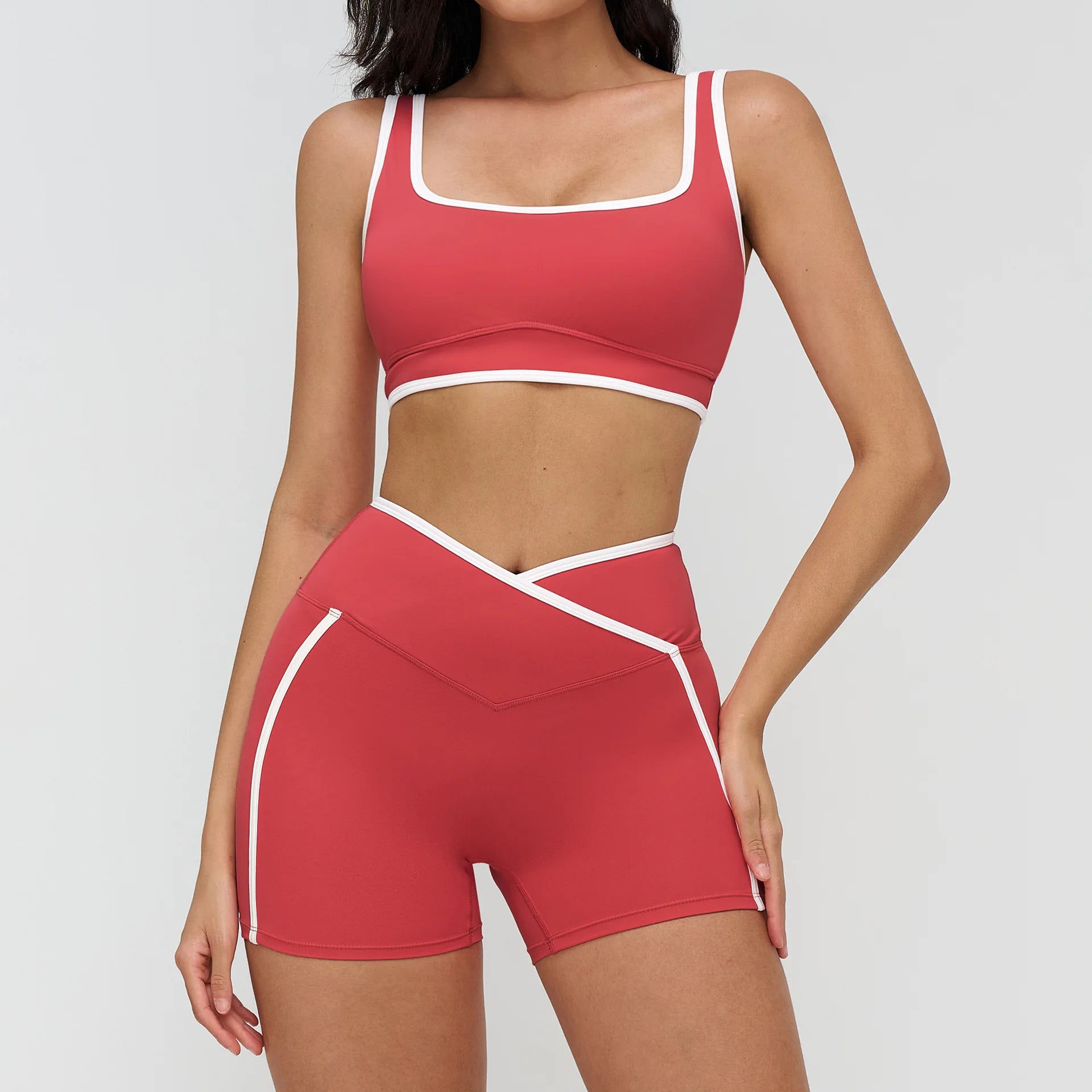 2 Pieces Yoga Set Workout Outfit - Gym Set