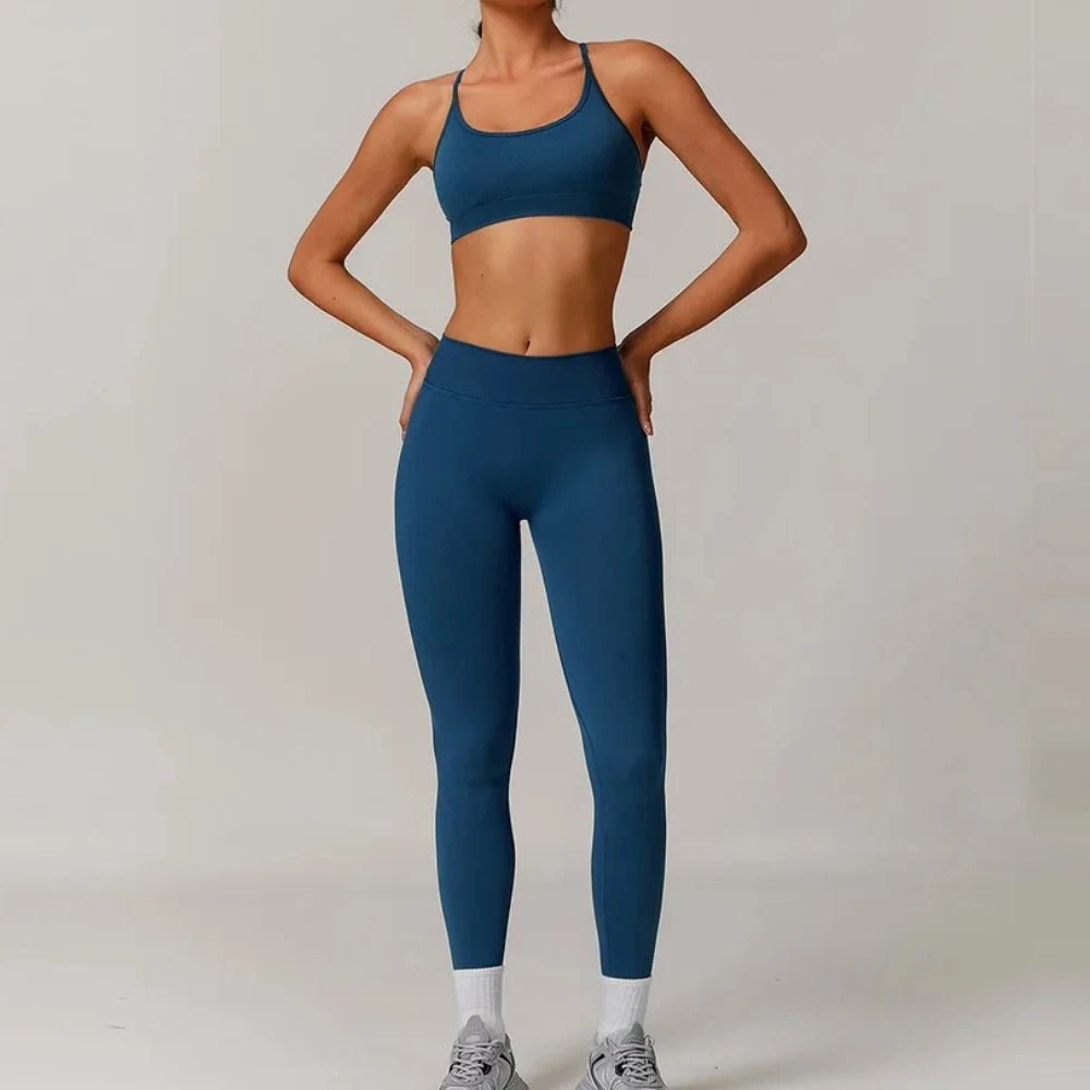 2PCS Yoga Seamless Set